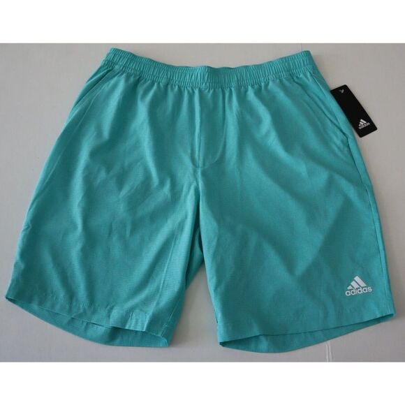 adidas ADVR0833 Men's Sz Medium Semi Mint Rush Green Woven Range Shorts - Picture 1 of 4